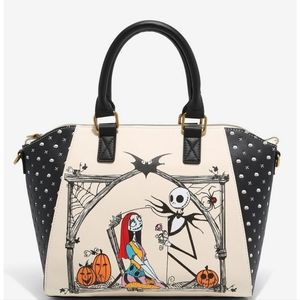 LOUNGEFLY NBC JACK AND SALLY SATCHEL